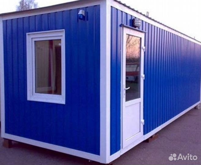 Мобильная бытовка из сэндвич-панелей