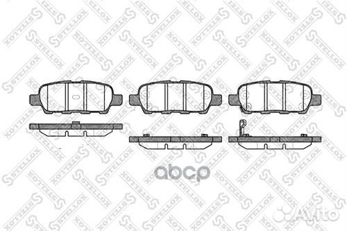 887 001SX 876 01D1244M01 колодки дисковые з