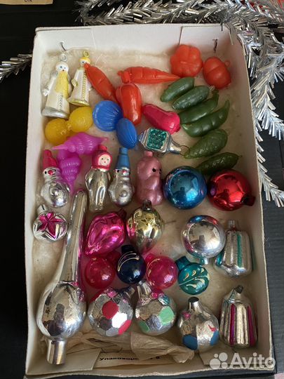 Елочные игрушки СССР малютка