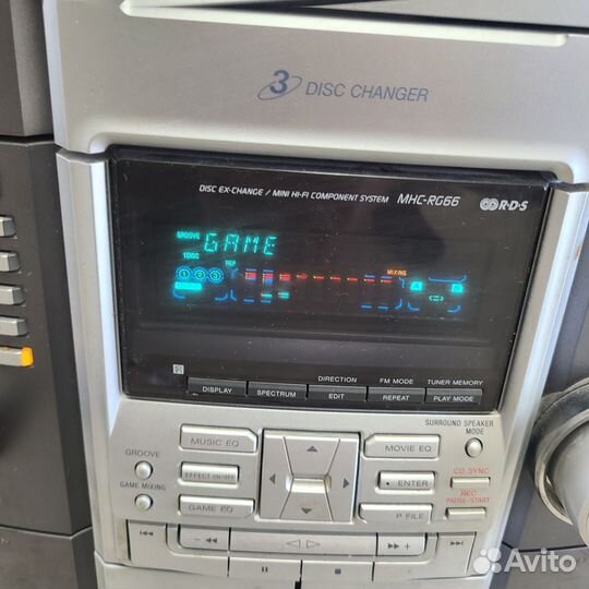 Музыкальный центр sony