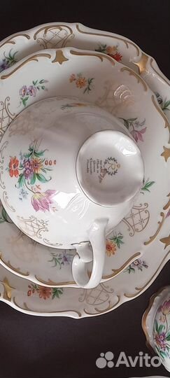 Чайный сервиз Райхенбах Raichenbach ГДР