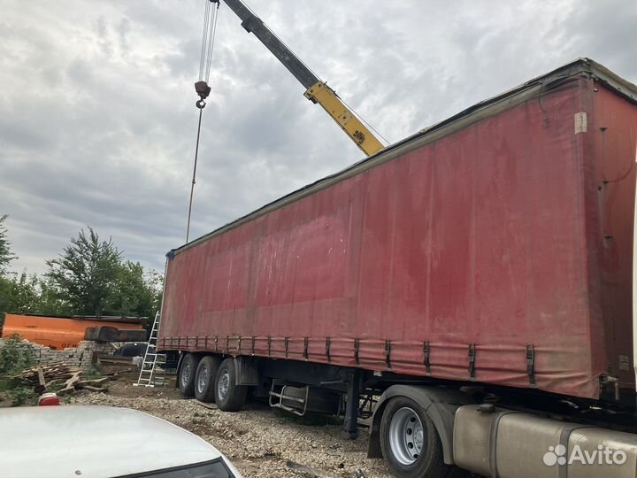 Полуприцеп шторный Samro S338FH, 2001