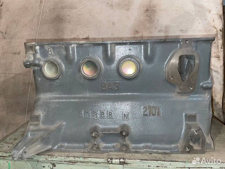 Блок цилиндров ваз 2101 новый СССР времен