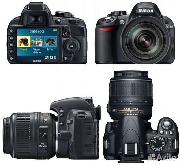 Зеркальный фотоаппарат nikon d3100