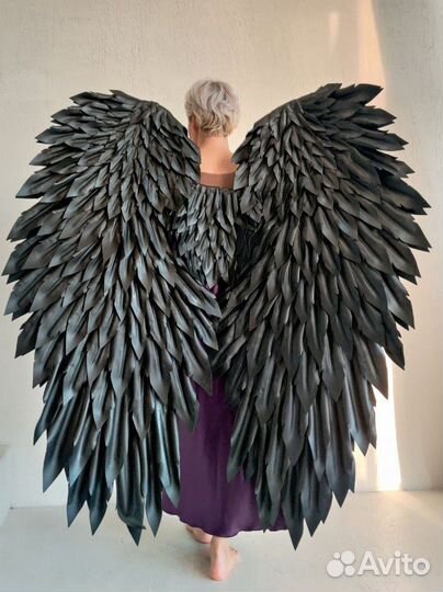 Крылья Ангела чёрные
