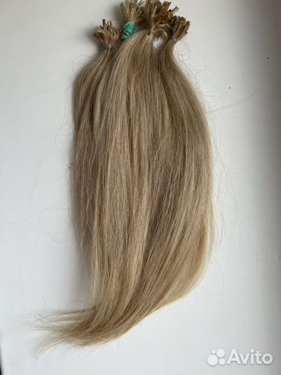 Волосы для наращивания блонд