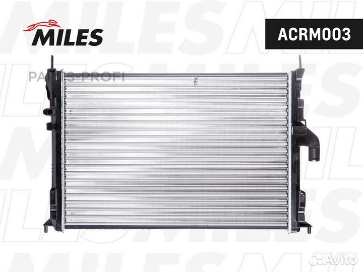Miles acrm003 Радиатор renault duster/logan/sander