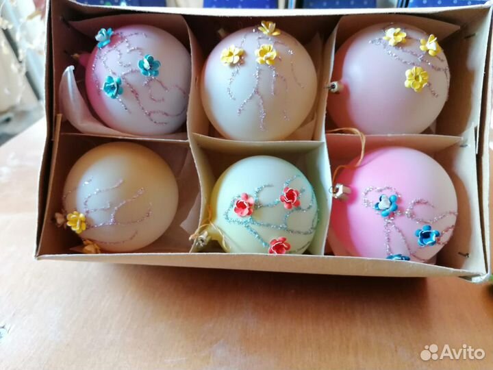 Елочные игрушки СССР