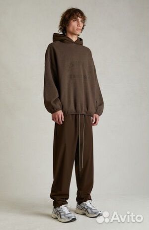 Брюки Fear of God Essentials Nylon Pant Wood