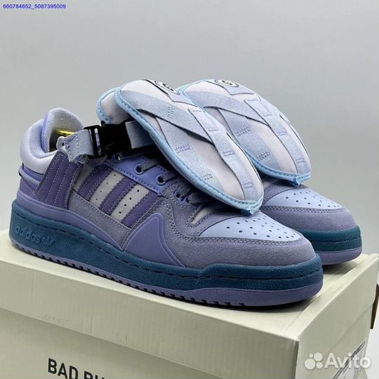 Кроссовки Adidas Bad Bunny Forum Low (Арт.39061)