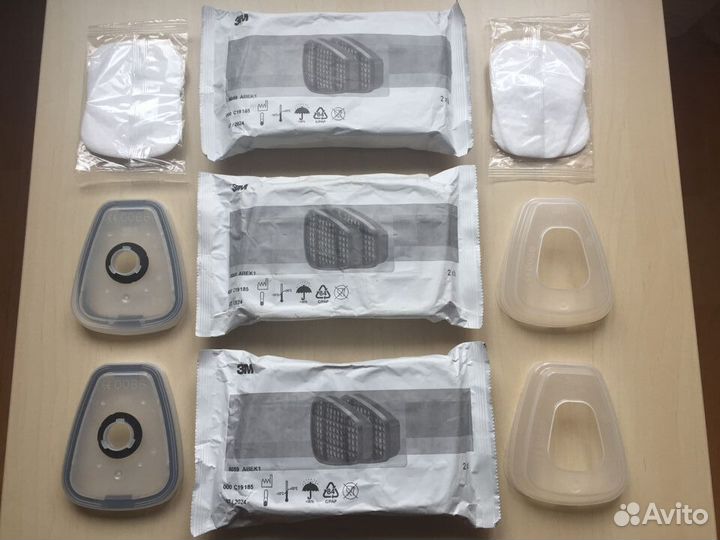 Фильтра 3М 6051,6057,6059 предфильтры, держатели