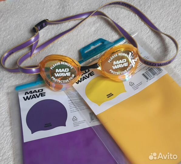 Очки для плавания Turbo racer II MadWave