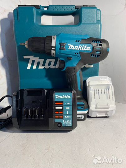 Дрель-Шуруповерт Makita DF488DWE