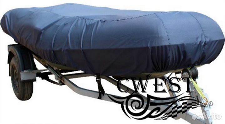 Чехол для транспотировки лодки 420 т.Синий