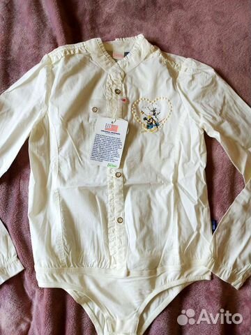 Рубашка для девочки 140(10 лет) original marines