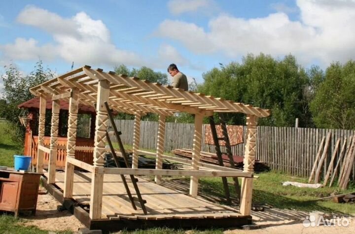 Строительство Пристройки. Веранды Террасы. Бригада