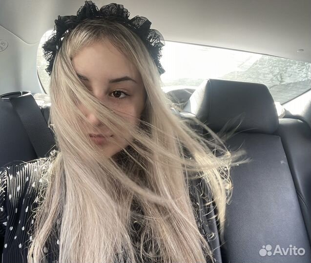 Кружевной ободок для волос