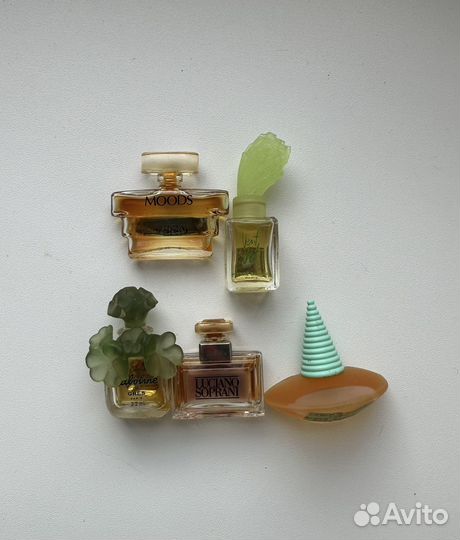 Набор миниатюр винтаж 5 шт Balmain Gres Krizia