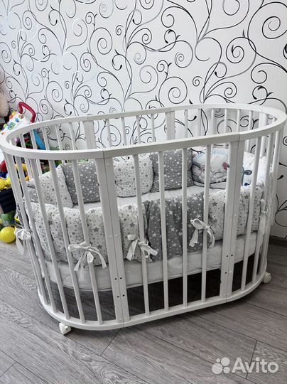 Детская кроватка трансформер 7 в 1