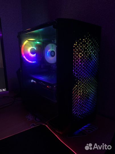 Новый игровой пк/ryzen 5 3600/MSI 1060 6G/550W/16G