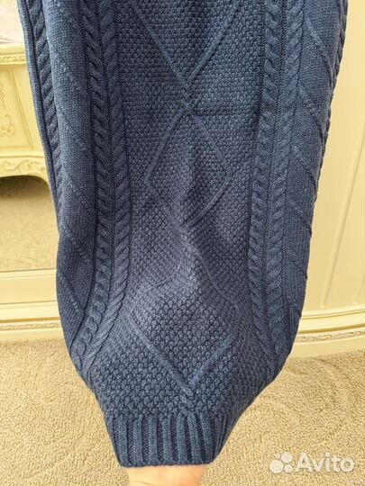 Юбка трикотажная миди