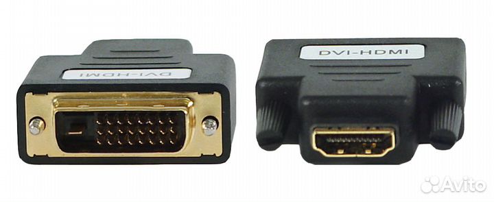 Новые Адаптер и кабель от hdmi на DVI