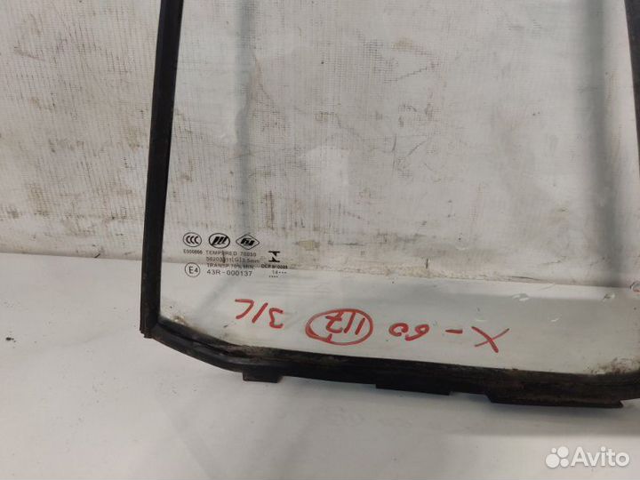 Стекло двери задней заднее левое Lifan X60 LFB479Q