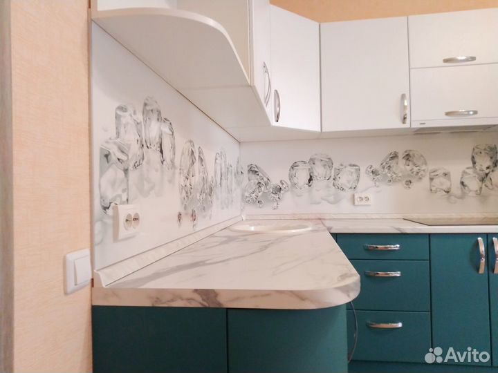 Кухонный гарнитур. Угловая кухня глянец ксп:39842