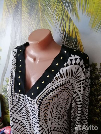 Блузка нарядная женская 48