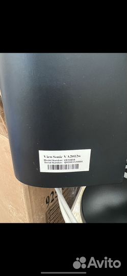 Монитор viewsonic VA2012w