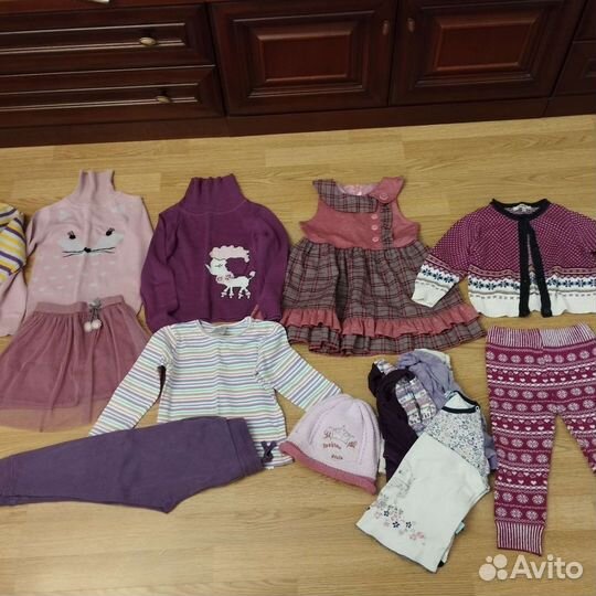 Вещи пакетом на девочку 2-3 года