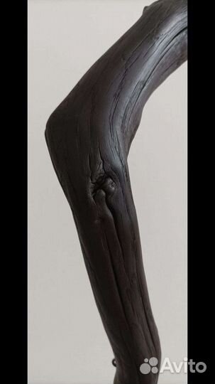 Торшер из дерева ручная работа