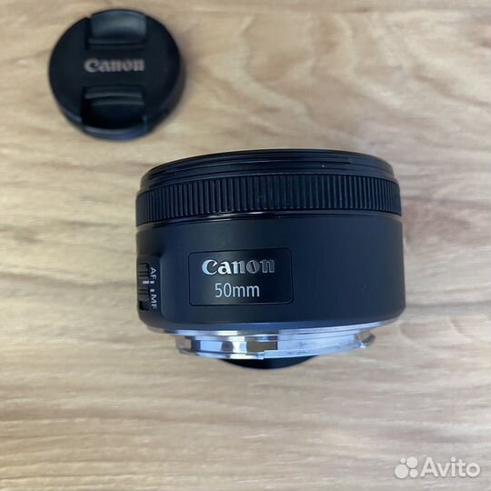 Объектив Canon EF 50mm 1.8 STM портретник