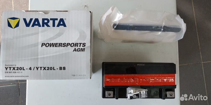Аккумулятор Varta AGM 18Ah YTX20L-BS powersports