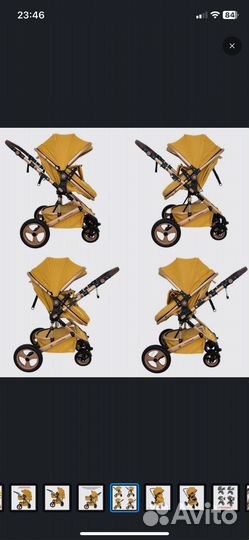 Детская коляска 3 в 1 luxmom