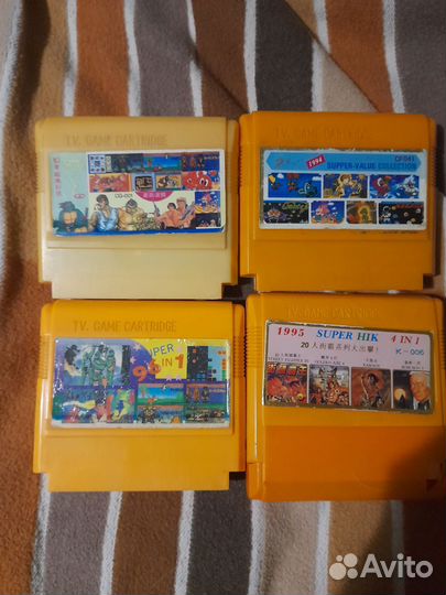 Картриджи dendy