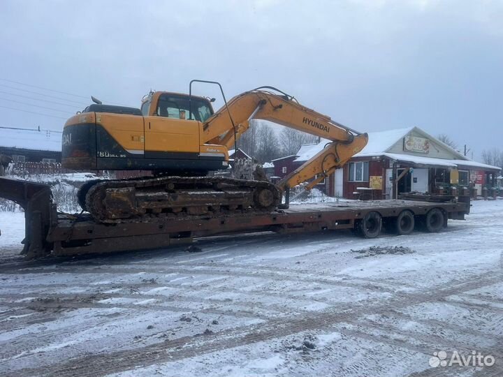 Грузоперевозки Негабаритных Грузов Тралом от 300км