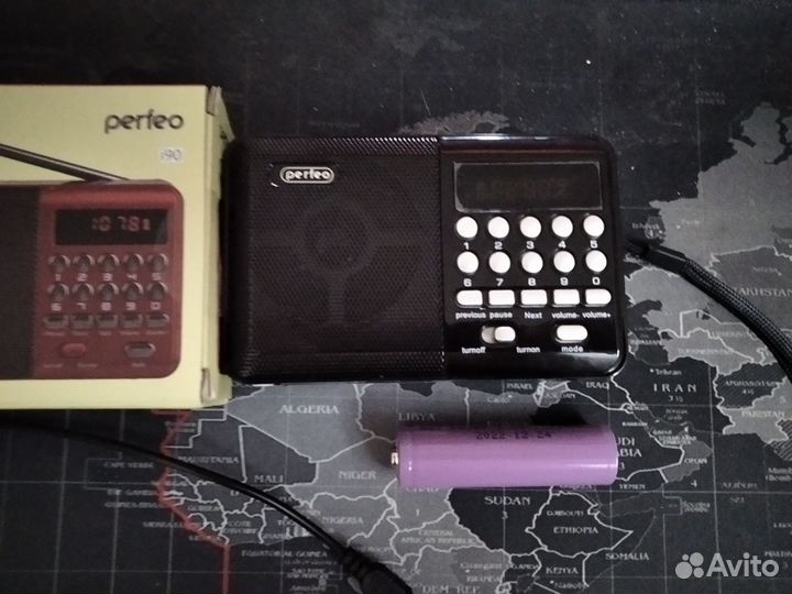Радиоприёмник Perfeo palm