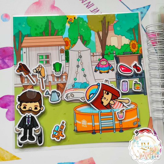 Тока Бока домик 200 деталей