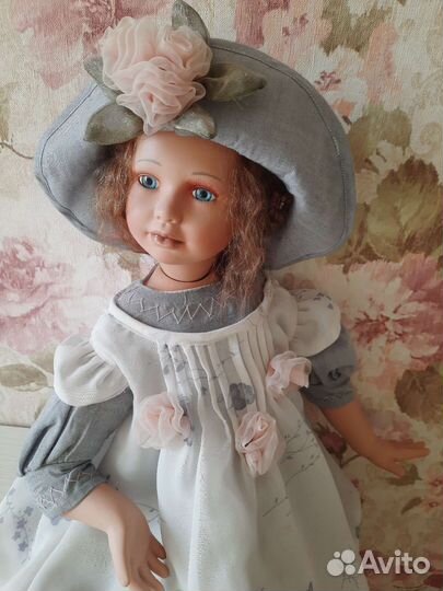 Кукла керамическая большая