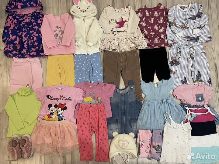 Детская одежда вещи пакетом на девочку