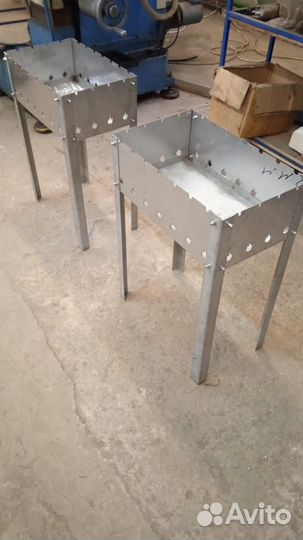 Мангал из пищевой нержавейки