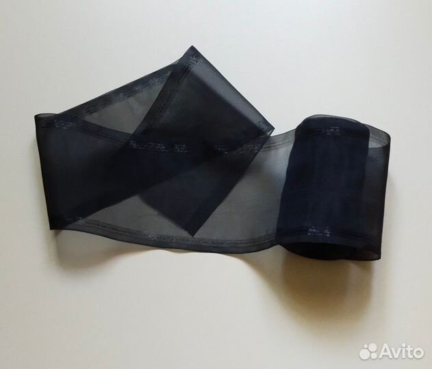 Отрезы тканей черные пакетом