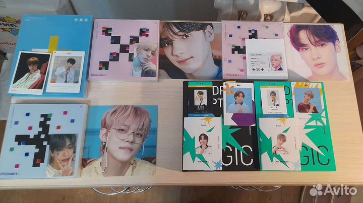 Альбомы TXT. Blue Hour(все три версии)