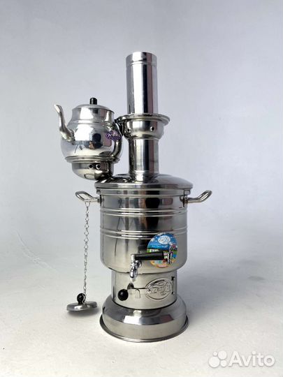 Самовар на углях разных объемов