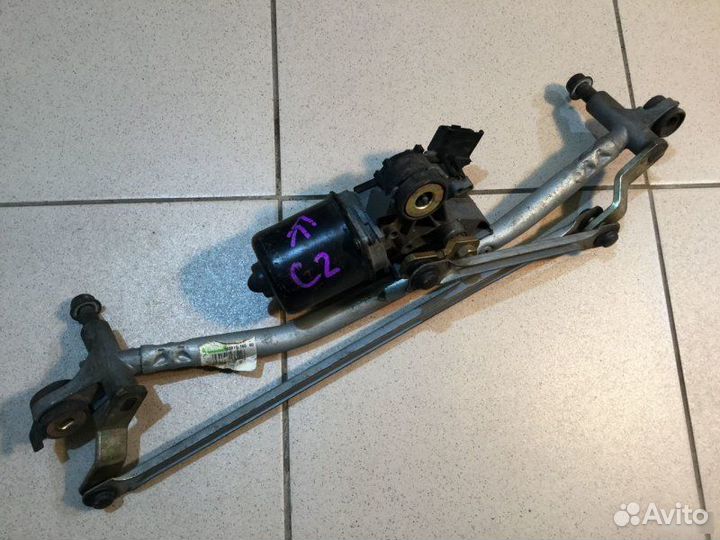 Трапеция стеклоочистителей в сборе Citroen C2