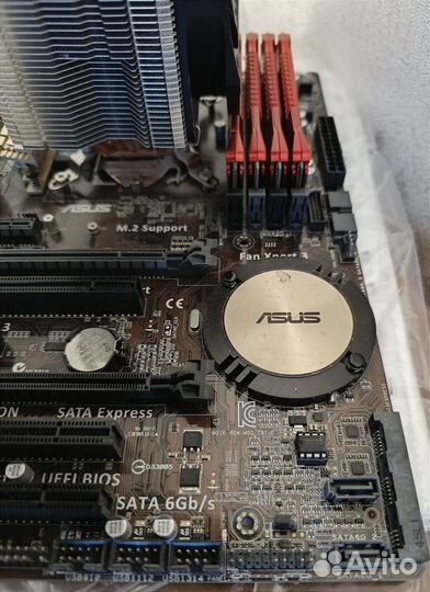 Комплект Asus Z-97C, core i5 4460, ddr3 16Gb