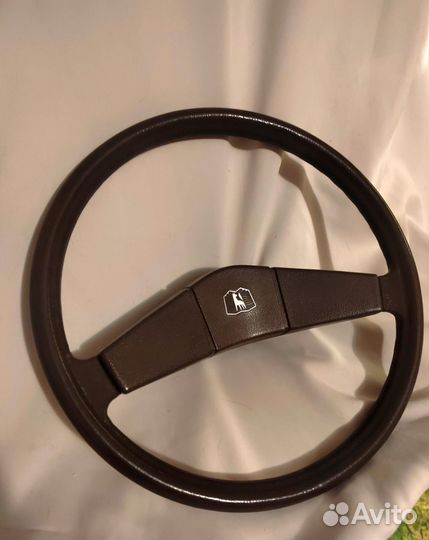 Руль коричневый Volkswagen Golf mk1/Jetta mk1
