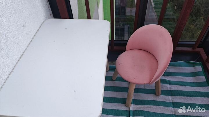 Стол и стул детские