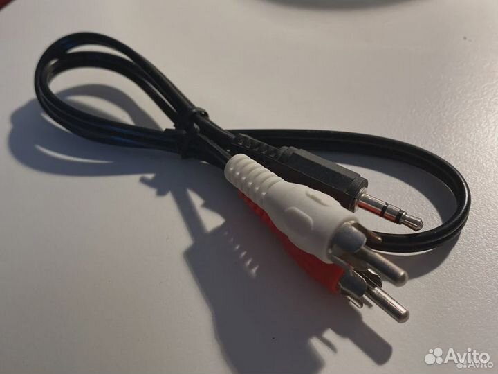 Кабель 2rca - 3,5 jack
